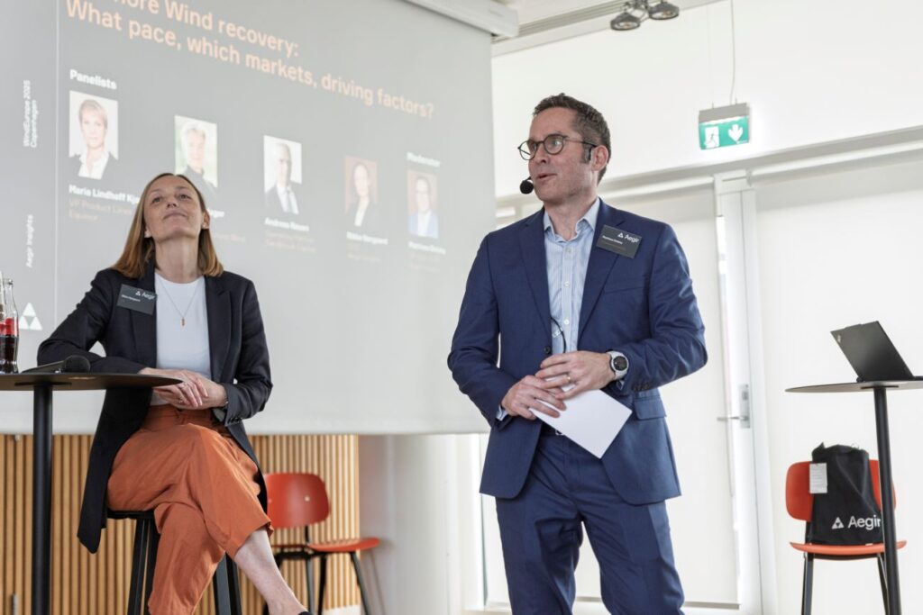 Images from Aegir Insights' exclusive event during WindEurope 2025 in Copenhagen